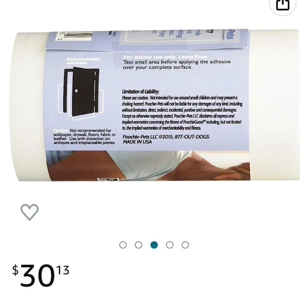 Poochie Guard: Protective Door Adhesive!